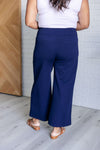 Magic Wide Leg Crop Pants in Navy*