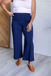 Magic Wide Leg Crop Pants in Navy*