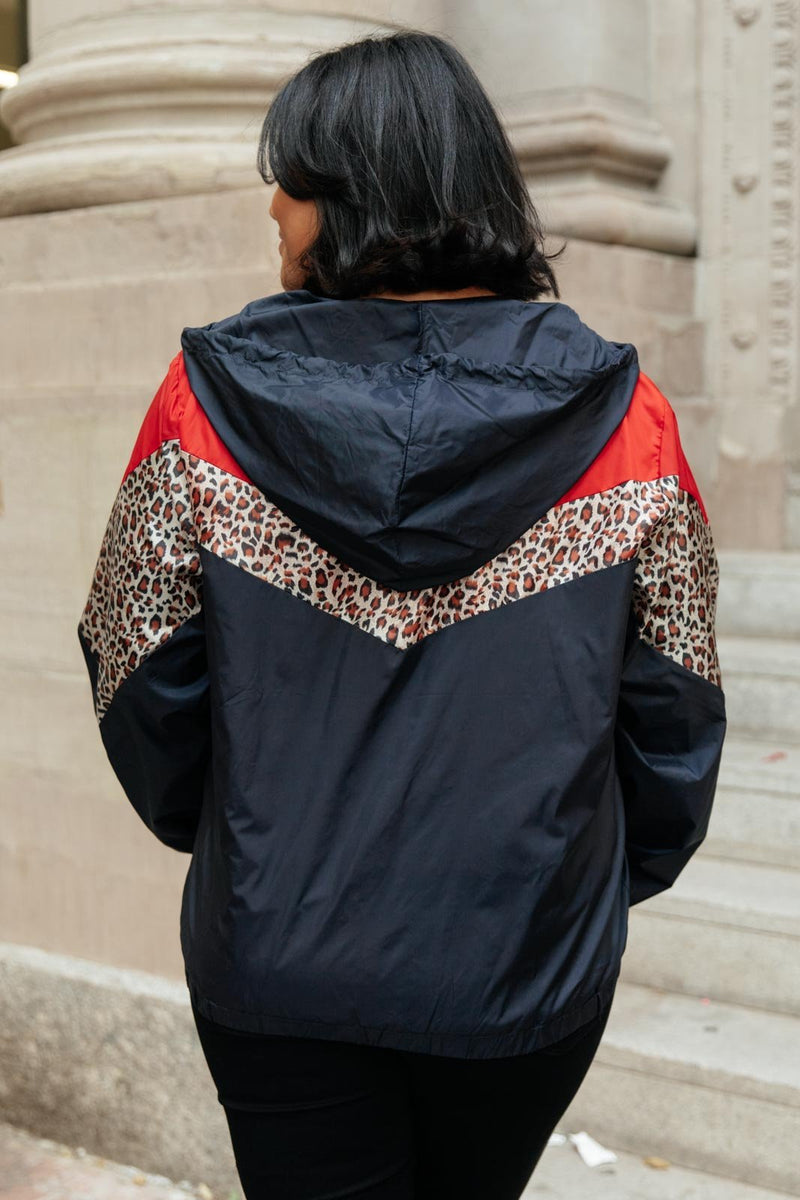 Make Your Move Windbreaker In Navy Womens
