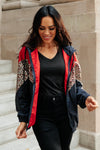 Make Your Move Windbreaker In Navy Womens