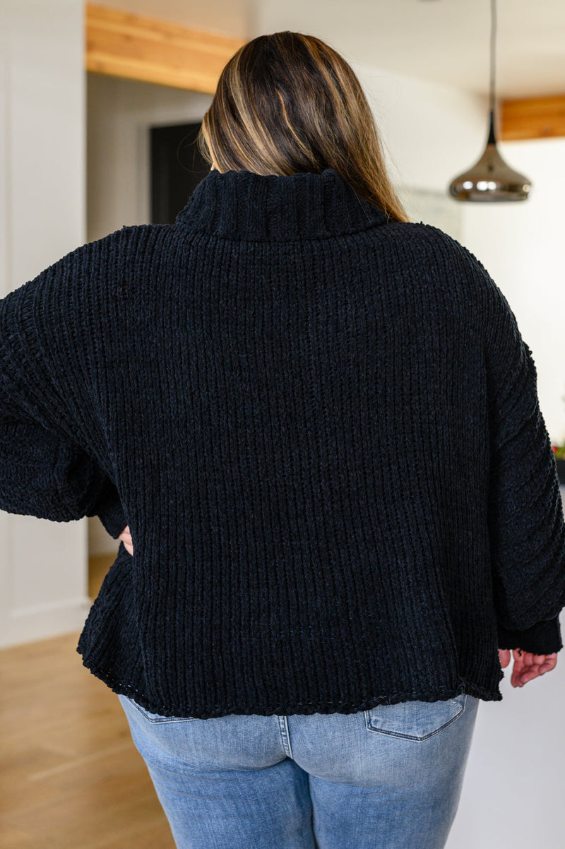 Maureen Long Sleeve Solid Knit Sweater Womens