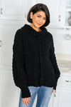 Maureen Long Sleeve Solid Knit Sweater Womens
