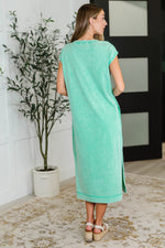 PREORDER: Mineral Wash Relaxed Maxi Tank Dress in Three Colors