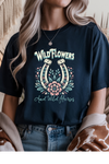 Wild Horses & Flowers Graphic Tee