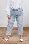 New Me Distressed Jeans Womens