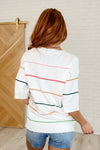 Normal Volume Striped Sweater**