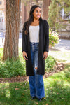 One Of The Girls Cardi In Black Womens