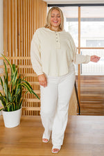 Osaka Top In Cream Womens