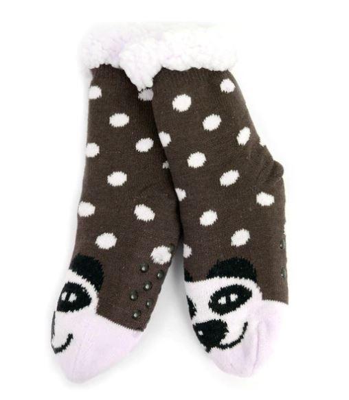 Kids Sherpa Socks - Panda