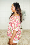 Petal Perfect Off the Shoulder Blouse