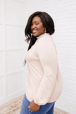 Picture This Top In Blush Womens
