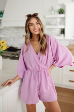 Pink Promise Romper Womens