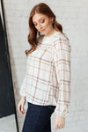 Playing In Plaid Top Womens