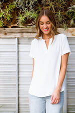 Pleasant Surprise Top In White Womens