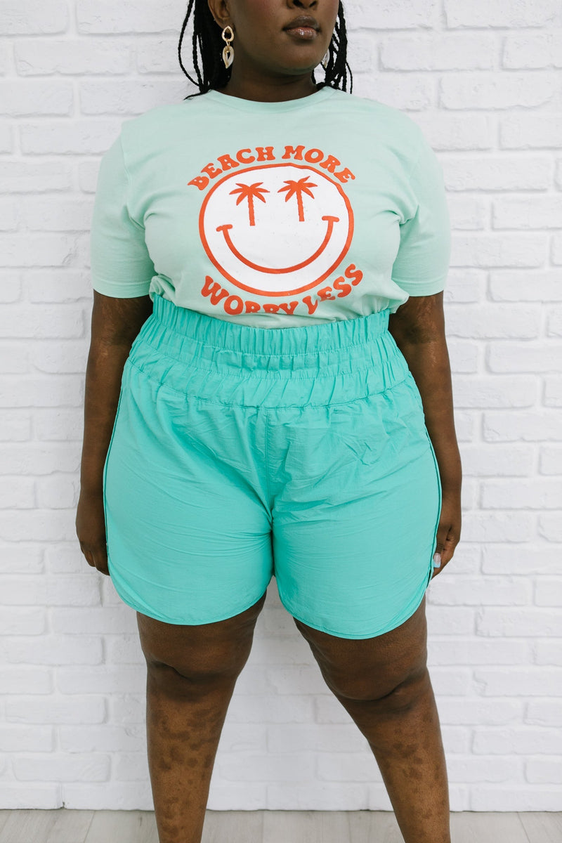 Potential Energy Shorts In Mint Womens