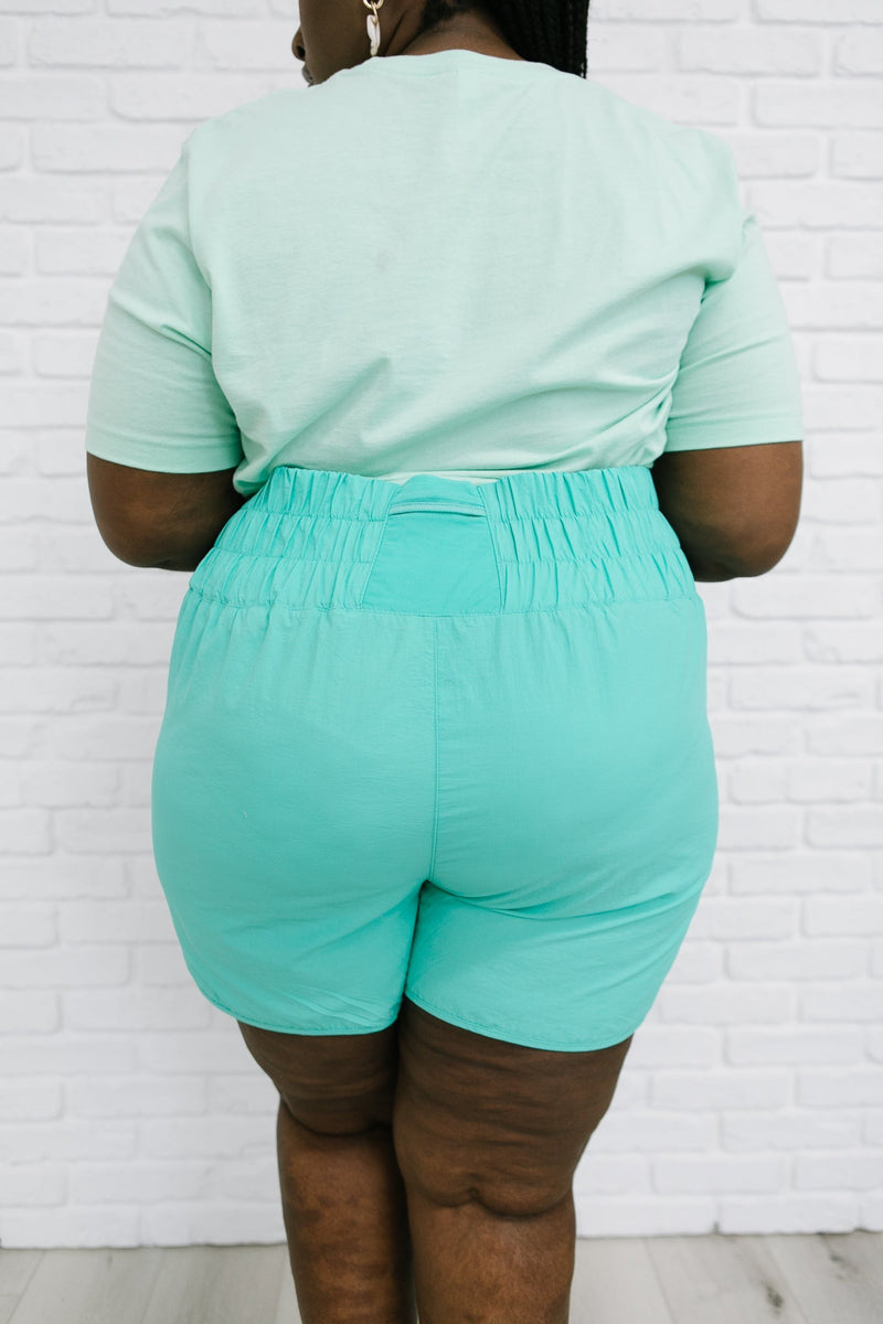 Potential Energy Shorts In Mint Womens
