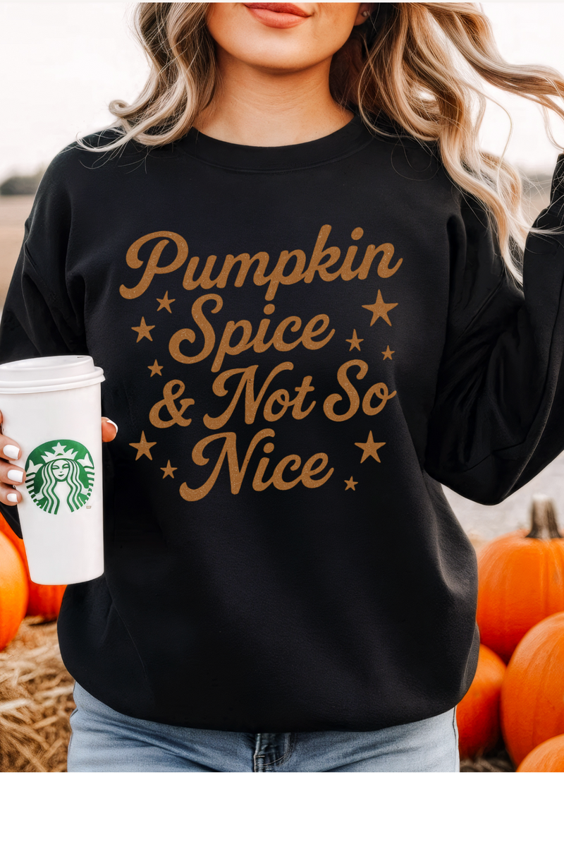 Pumpkin Spice & Not So Nice Sweatshirt