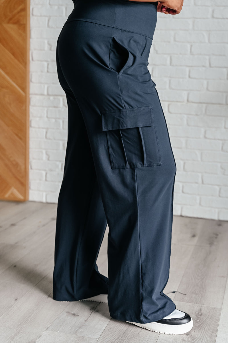 Race to Relax Cargo Pants in Nocturnal Navy*