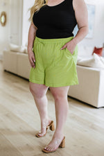 Ray Of Sunshine Linen Shorts Womens