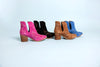 Journee Ankle Boots in Blue