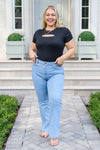 Rylee 90S High Rise Straight Leg Jeans Womens