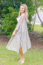 Whispering Sage Kimono