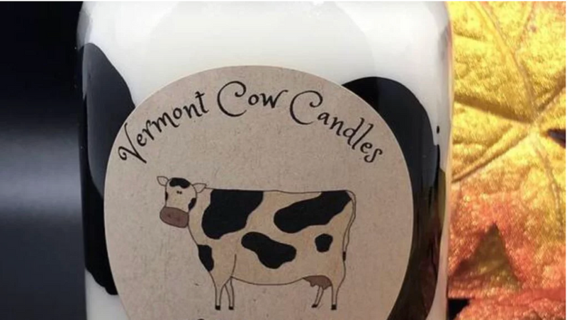 Vermont Cow Candles: Fall Foliage 16Oz