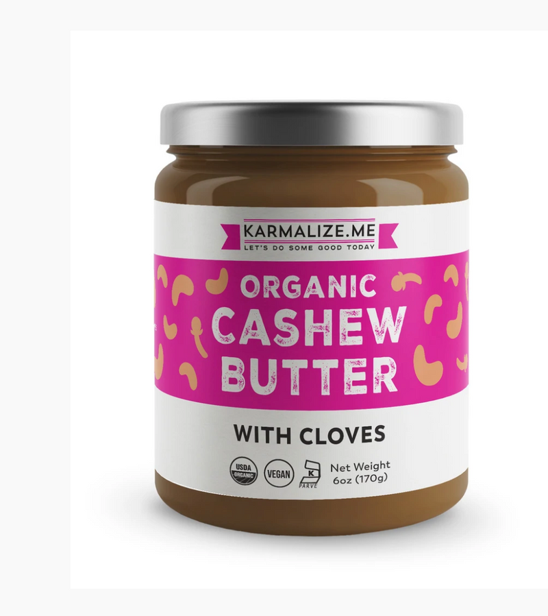Karmalize Organic Cashew Butter With Cloves