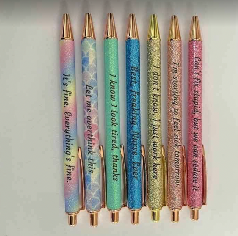 Funny Overthink Pens
