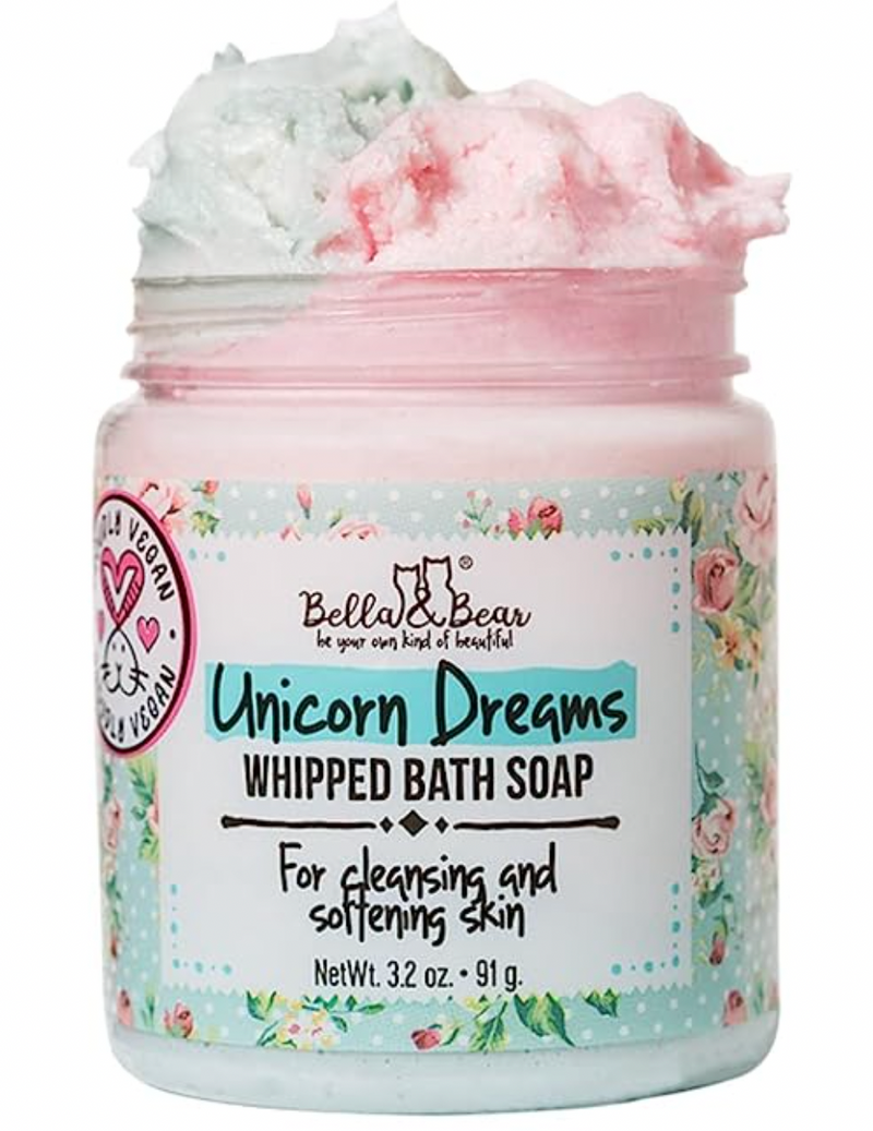 Bella & Bear - Unicorn Dreams Whipped Bath Soap Travel Size
