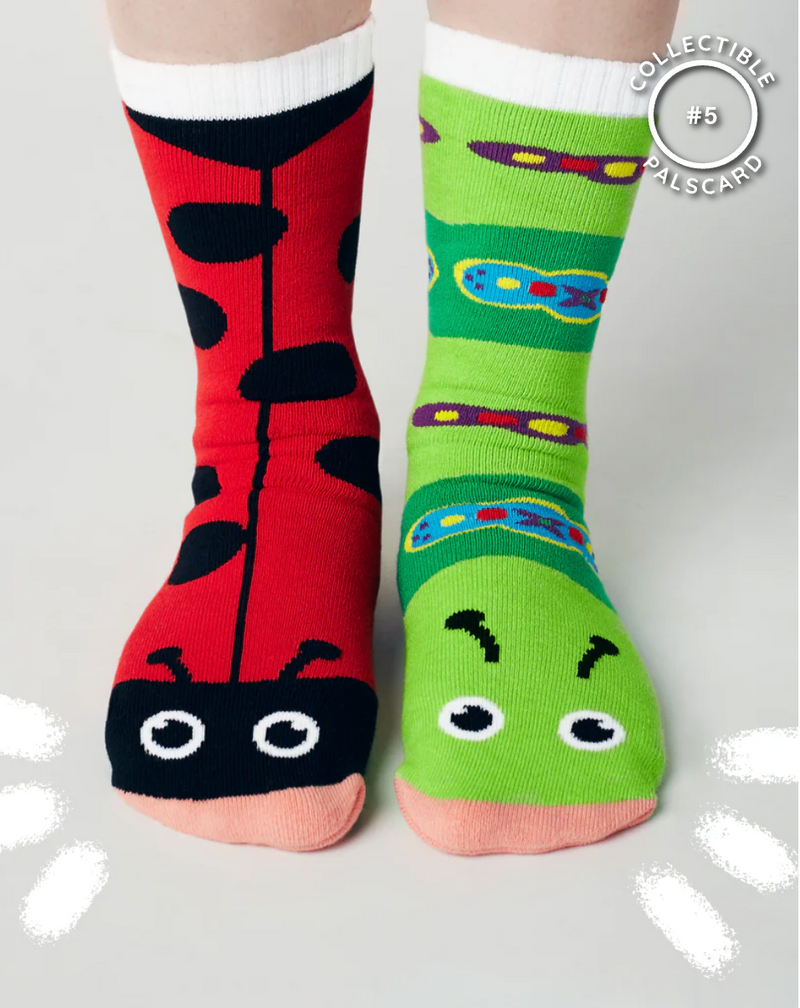 Pals: Kids Ladybug & Caterpiller Socks