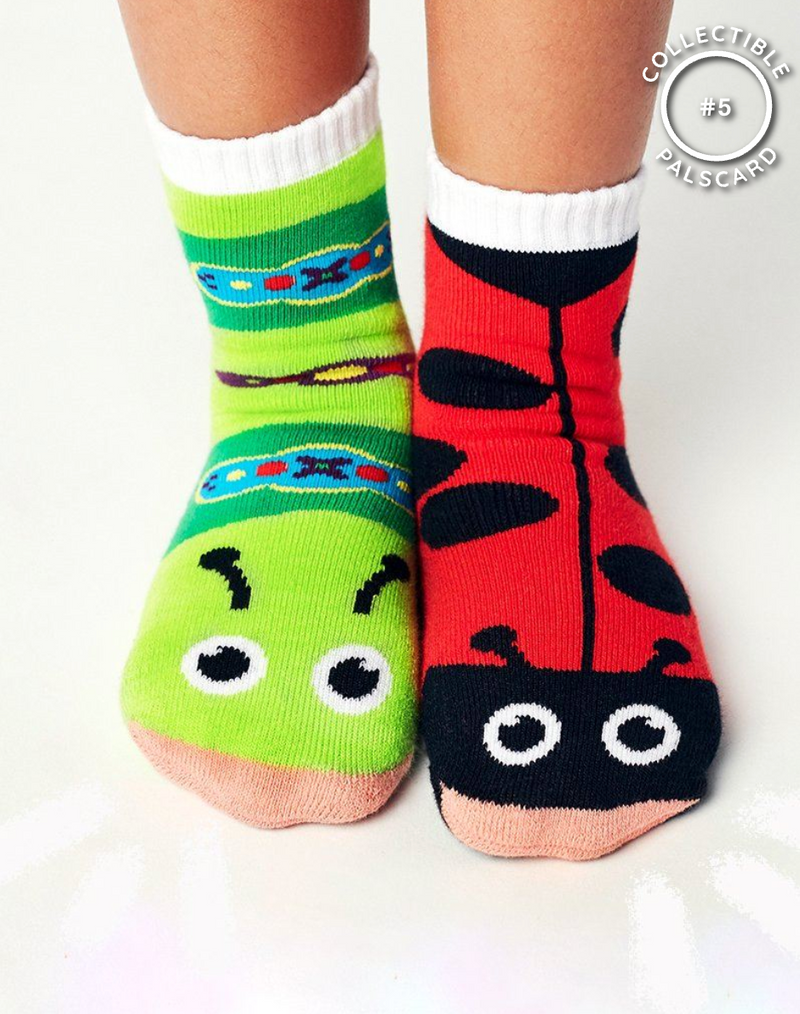 Pals: Kids Ladybug & Caterpiller Socks