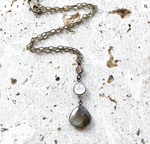 Labradorite moonstone Necklace