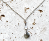Labradorite moonstone Necklace