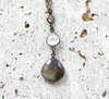 Labradorite moonstone Necklace