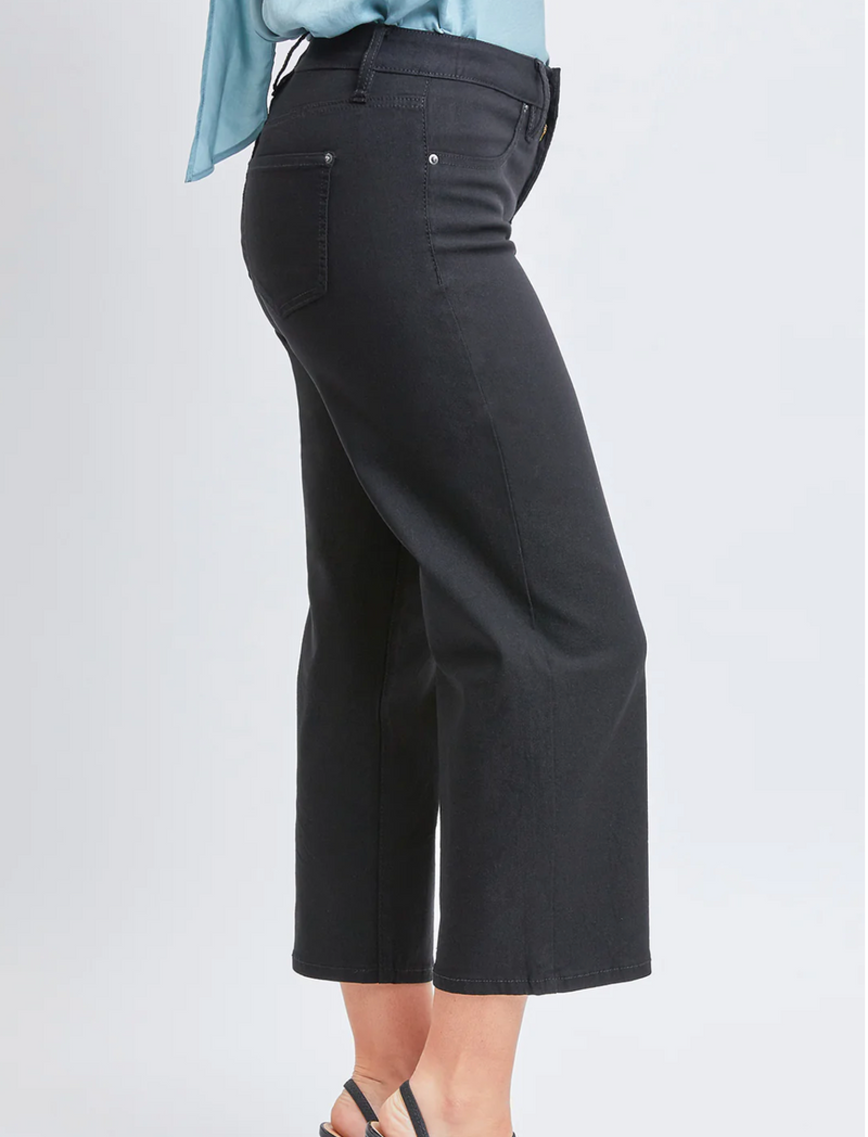 Hyperstretch Cropped Pants In Black