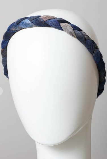 Tie Dye Braided Headwrap