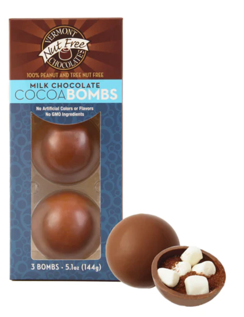 Hot Chocolate Bombs - Vermont Nut Free Chocolates