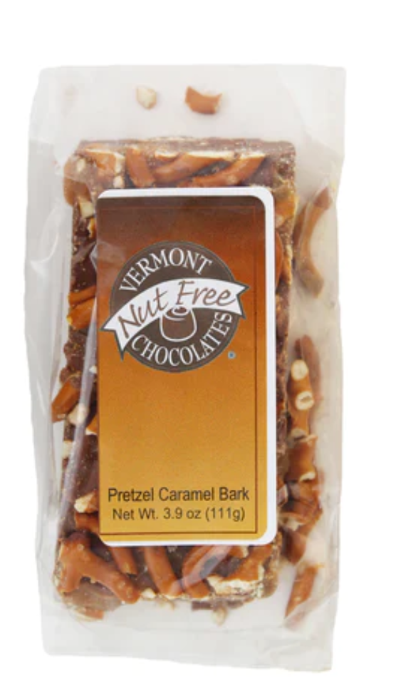 Pretzel Caramel Bark - Vermont Nut Free Chocolates