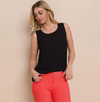 Black Lightweight Tank Top