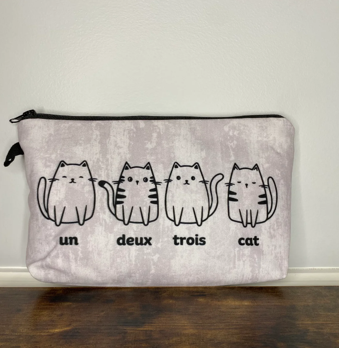 Pouch - French Cats