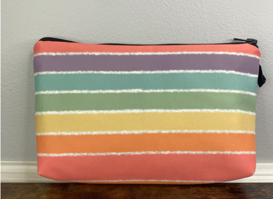 Pouch - Rainbow Stripes