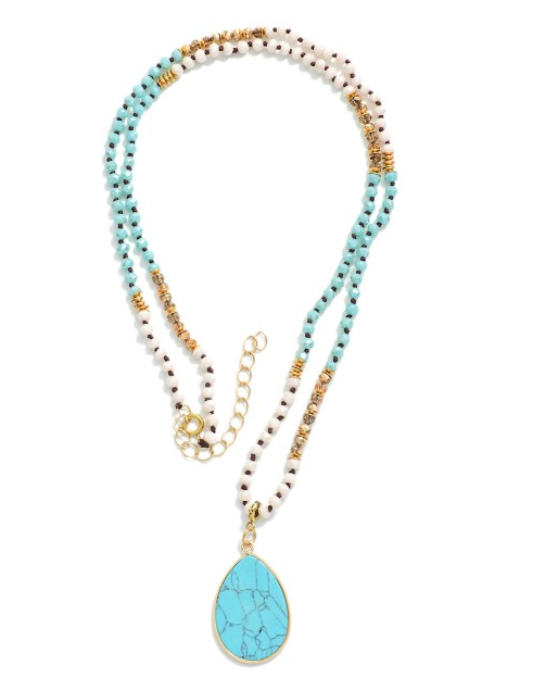 Turquoise Gemstone Necklace