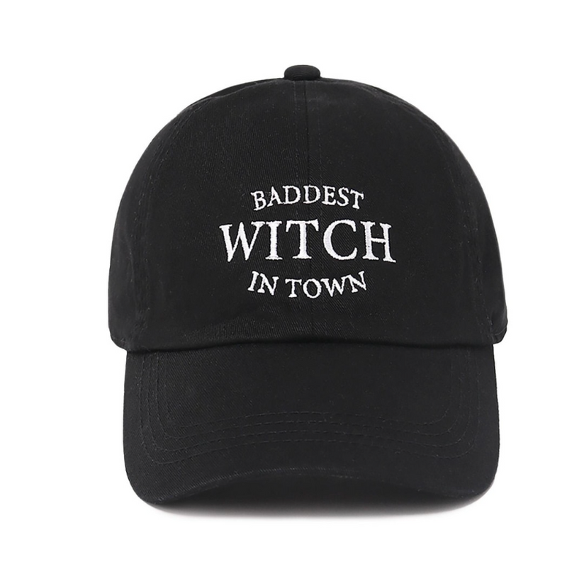 Baddest Witch in Town Baseball Cap