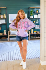 Shes A Babe Sweater Womens