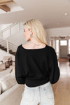 Show Stopper Sweater In Black Womens