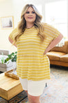 Simply Sweet Striped Top Womens