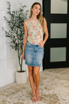Snatched & Sassy Sheer Layering Top in Chartreuse