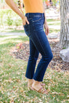 Sofia Dark Wash Skinny Jeans Womens