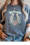 Wild Horses & Flowers Graphic Tee